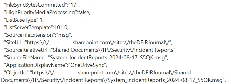 FileSyncDownloadedFull Log Excerpt